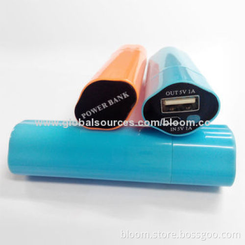 2,600mAh Power Bank for US Market, Gift, Promotional, Hot in Sell, 5V DC, 1A InputNew